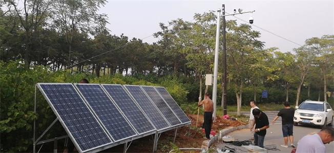 江苏南京太阳能无线视频太阳能供电系统