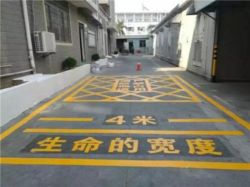 深圳南山消防通道划线提供上门服务