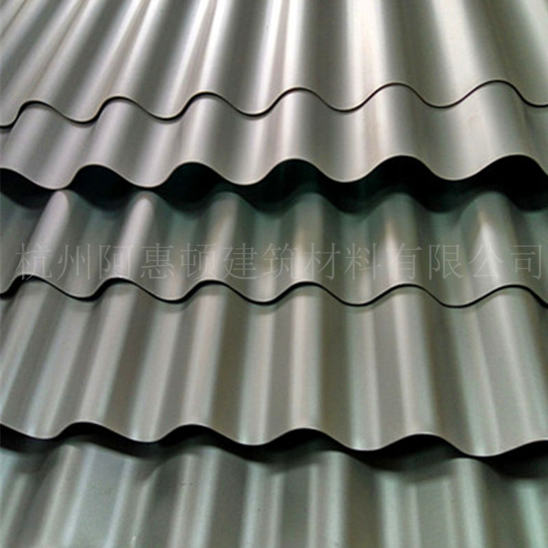 生产厂家安装铝镁锰波纹板 波浪板钢结构外墙装饰板 提供安装