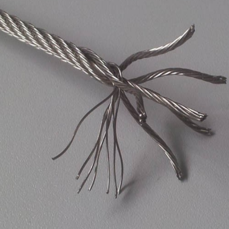304不锈钢钢丝绳8mm 7*19规格防锈 316直径8mm的钢丝绳
