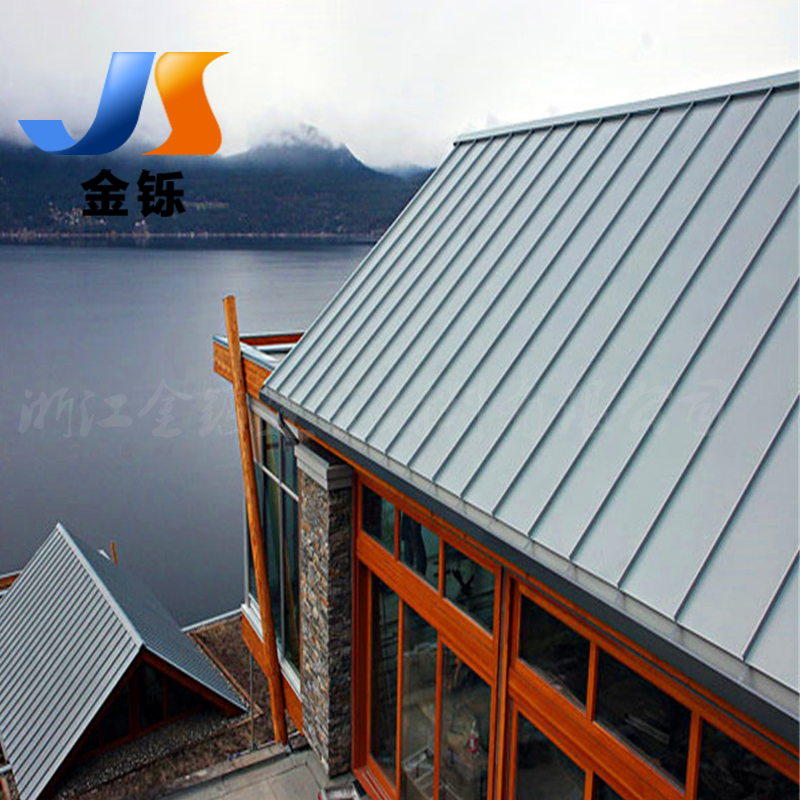产地货源 酒店度假村屋面用铝镁锰双锁边金属屋面板