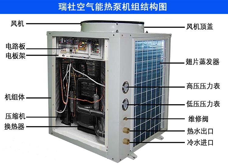黄山空气能热水器厂家 南京罗威环境工程供应