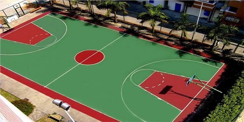 上海硅PU羽毛球场推荐 湖北帝冠体育设施供应