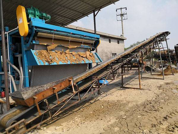 江苏南通2.5米带式砂石场泥沙压滤机设备18万低价出售