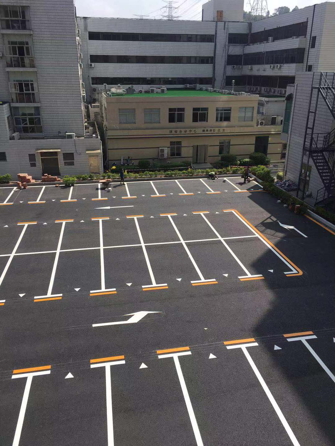 珠海停车场车位划线的技术要求，珠海地下车场施工