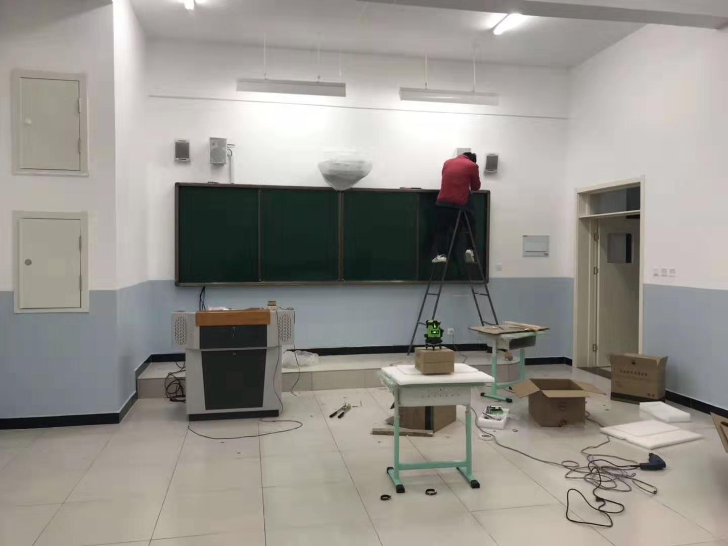 北京实验小学多媒体教室布线及设备安装施工