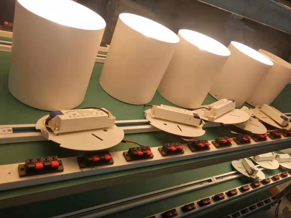 拓普绿色LED明装筒灯50W工厂直供