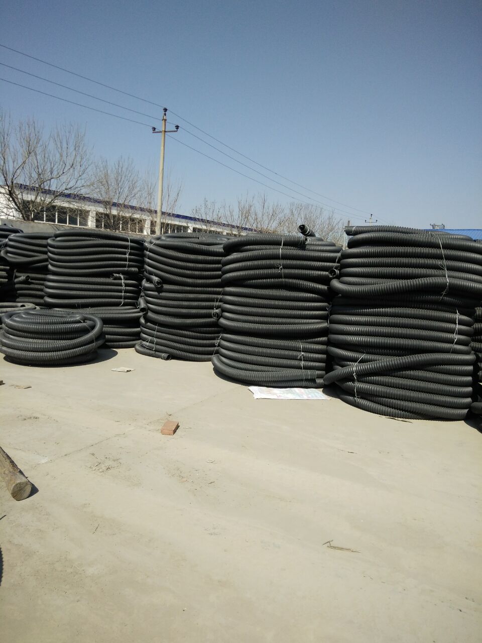 天津碳素波纹管规格 线缆护套管