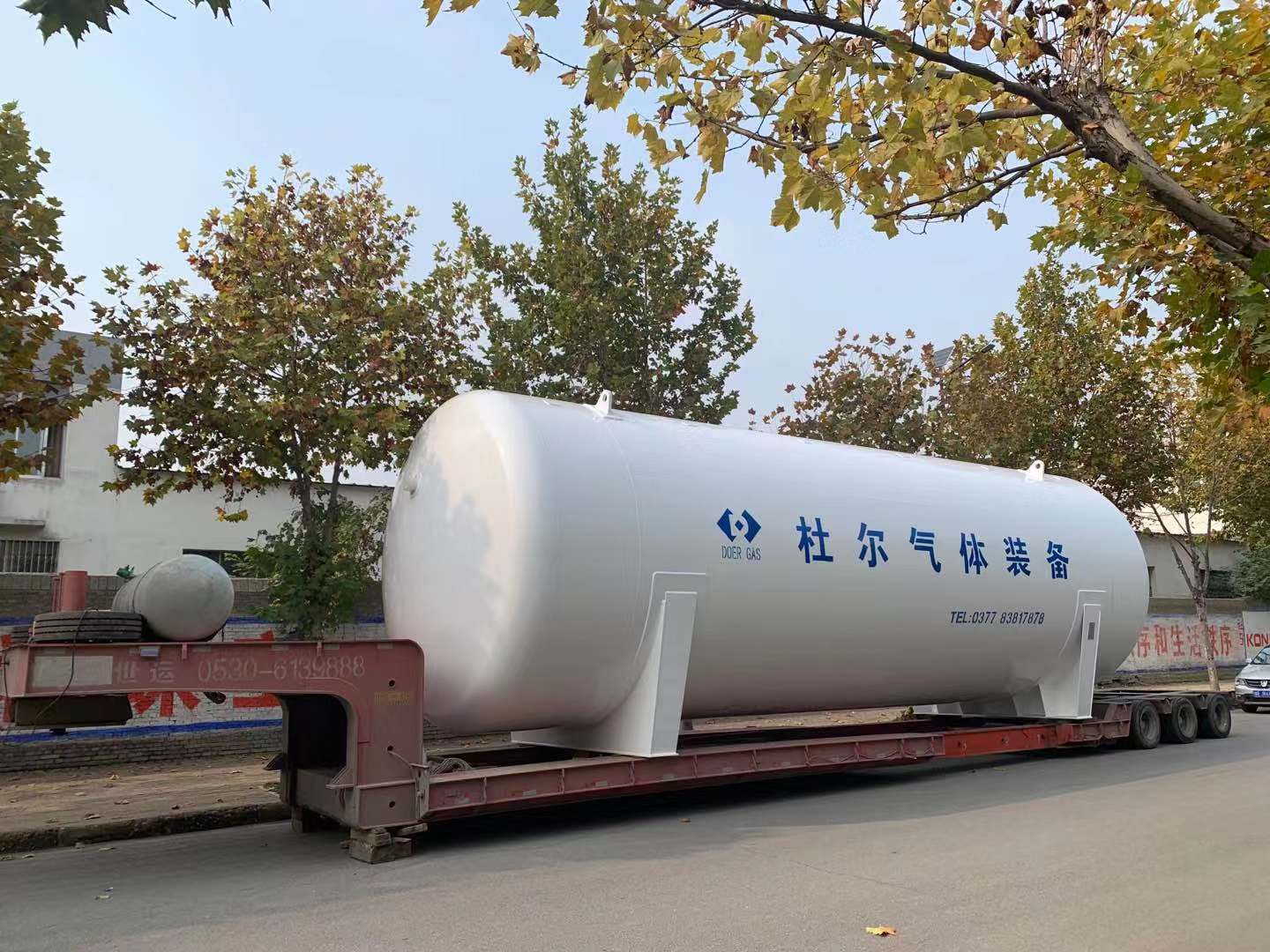 20m³0.8mpa天然气化工LNG二类容器液氧液氮液氩杜尔低温储罐不锈钢二类容器