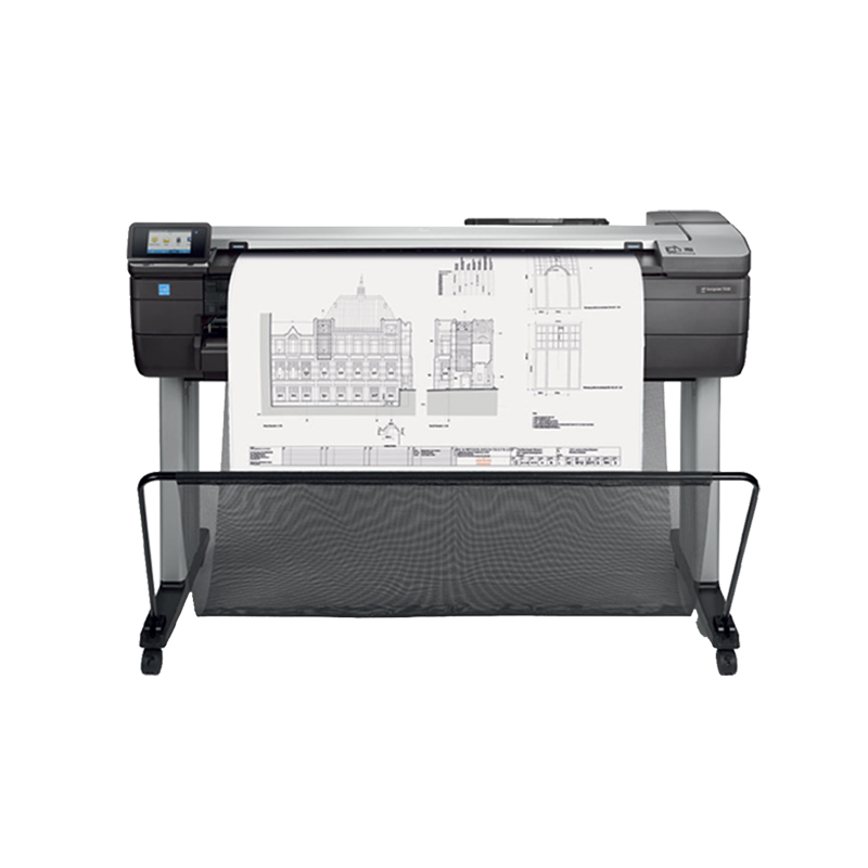 惠普HP DesignJet T830mfp A0蓝图打印机 打印 扫描 复印一体机 HP T830MFP A0多功能蓝图一体机