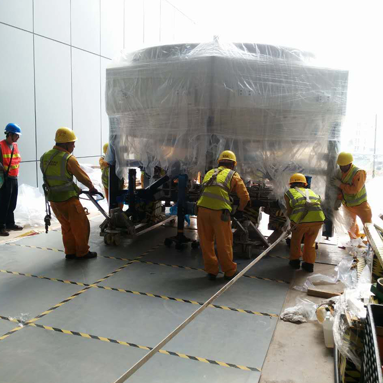明通集团180吨注塑机吊装卸车搬运安装 合肥明通专业 高效