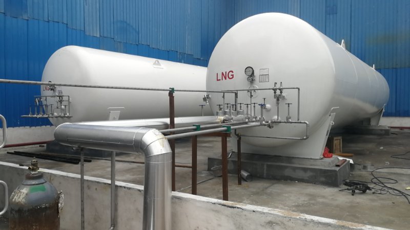 酒泉LNG液化天然气储罐