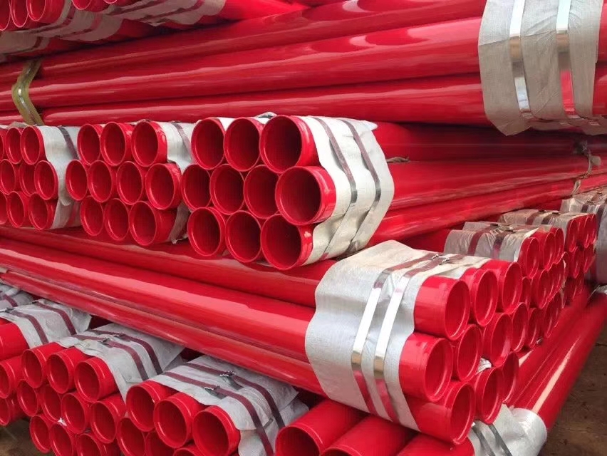 天津消防涂塑钢管消防供水涂塑复合钢管厂家