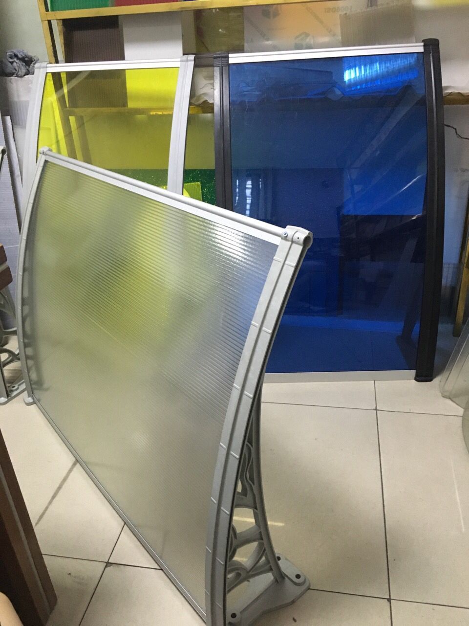 遮阳棚铝合金PC耐力板