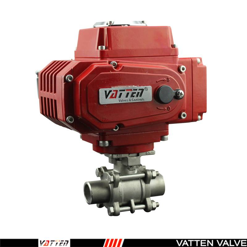 VATTEN系列对焊,螺纹,快装二通球阀,电动焊接球阀