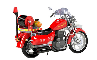 斯库尔消防摩托车厂家 二轮消防摩托车图片