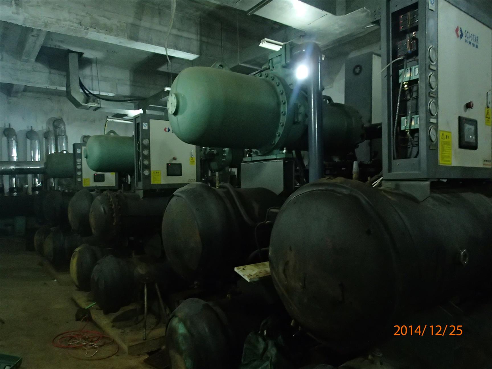 污水源热泵机组进水维修 压缩机抱轴维修