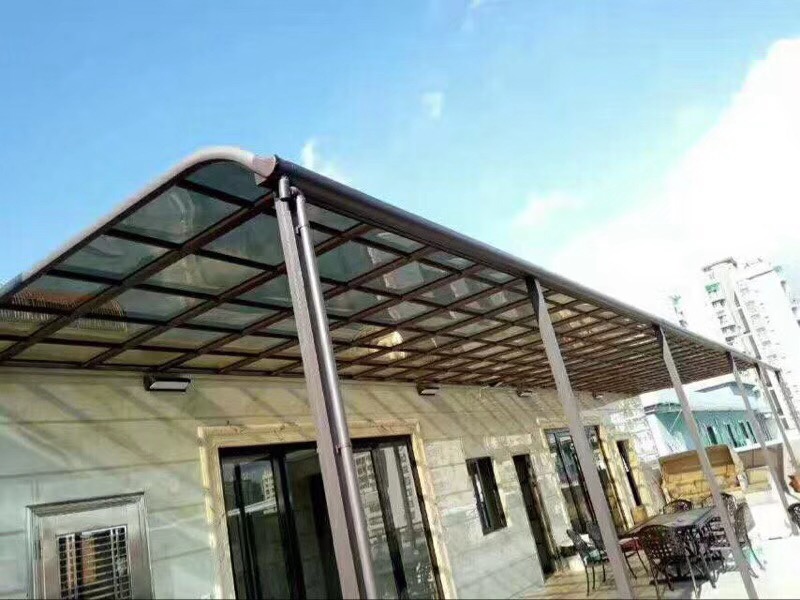 中山阳台铝合金雨棚定制