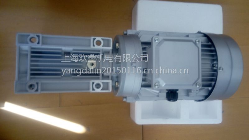 广东佛山凸轮分割器用涡轮刹车电机RV050/15-F2+YEJ8024-0.75KW