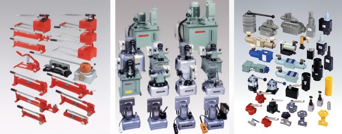RIKEN 理研液压泵电动泵发动机液压泵气动泵增压器