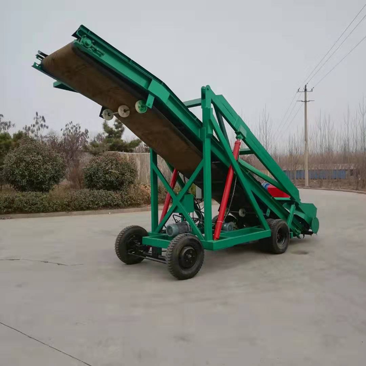 自动升降高空取草机 移动式取料机