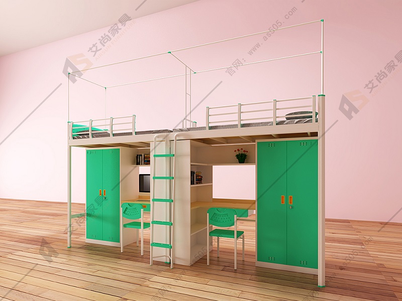 学生公寓床定制 公寓铁架床 一站式家居服务