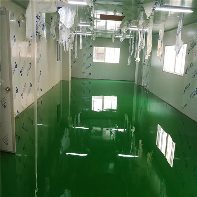 深圳坪山区办公室装修地面漆环氧地坪漆工程施工公司