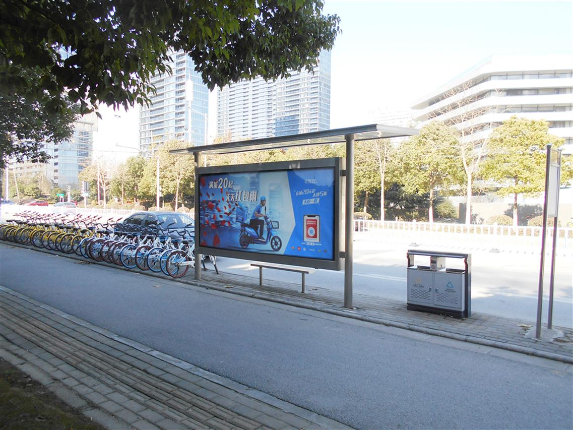 无锡公交站台广告制作费 站牌广告 覆盖区域广