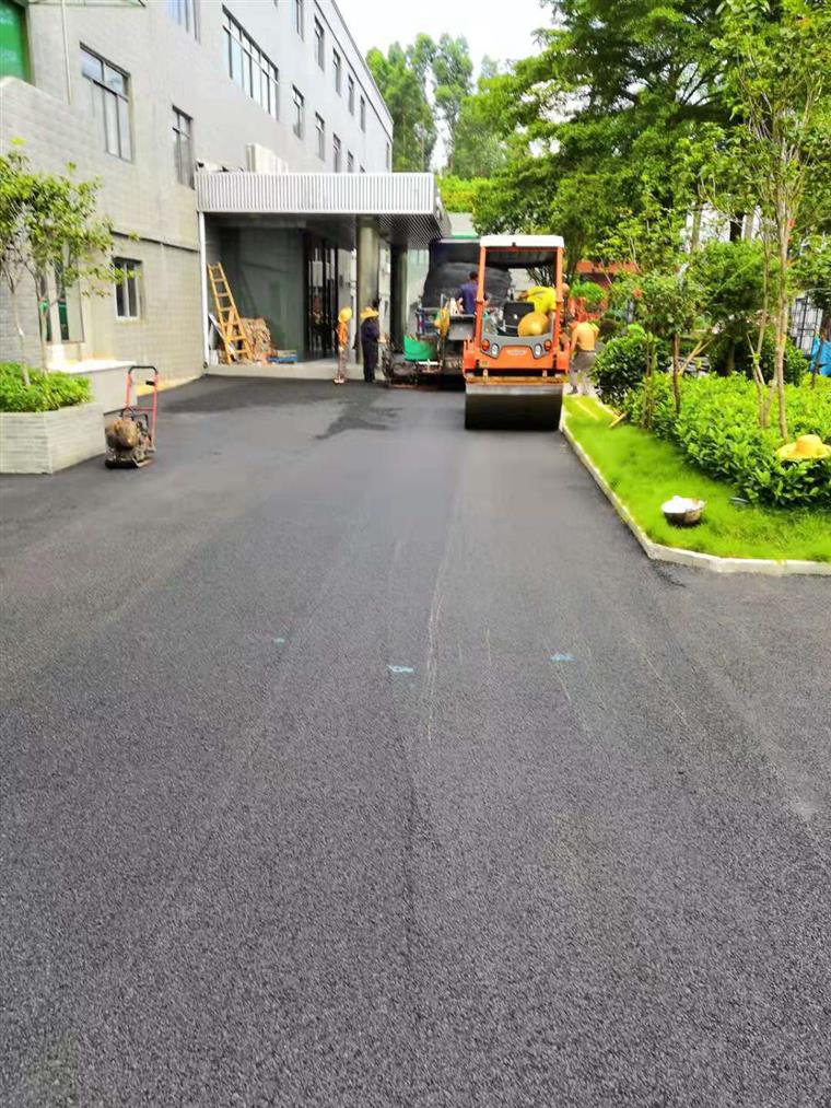 东莞透水彩色沥青路面施工价格
