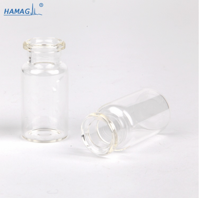 10ML透明顶空瓶钳口玻璃进样瓶哈迈瓶