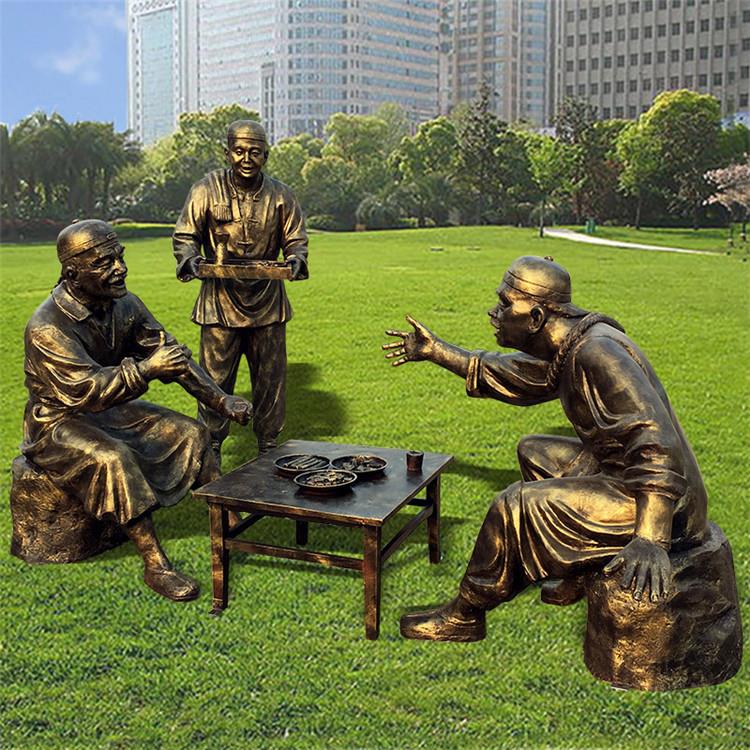 中国民俗雕塑 民俗铜雕塑 加工厂家