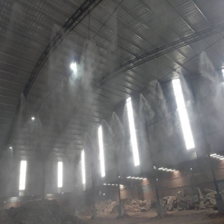 淮北工厂水雾降尘设备安装