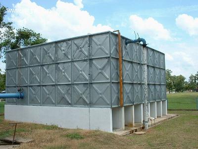 专业定制镀锌钢板水箱防腐蚀耐压水处理设备组合式工业保温水箱