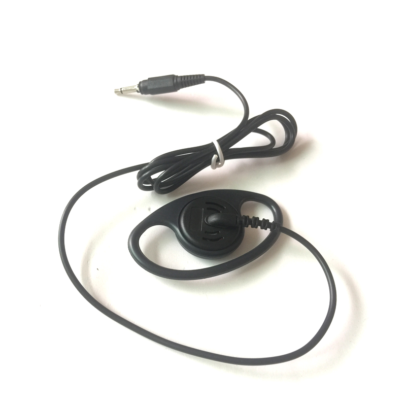 供应单边耳挂式型同传软胶耳机 单声道耳机