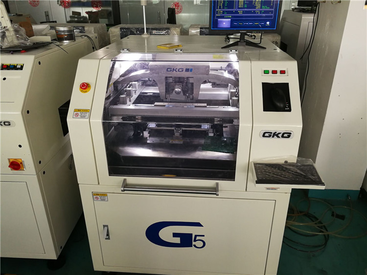 GKG凯格G5全自动二手视觉锡膏印刷机SMT新型PCB板印刷机