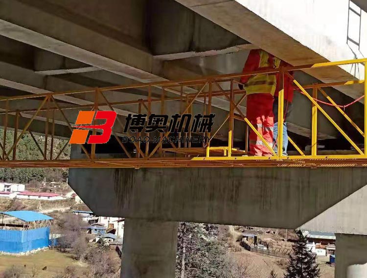 自制生产桥梁高空作业吊篮工具设备可不可以用