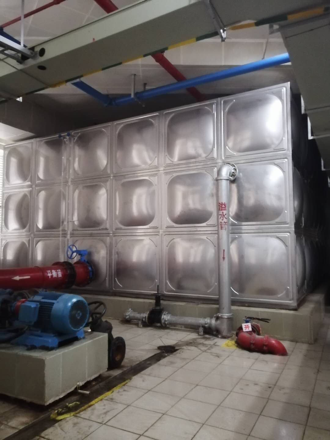西安组合式不锈钢水箱 不锈钢消防水箱厂 15年安装经验