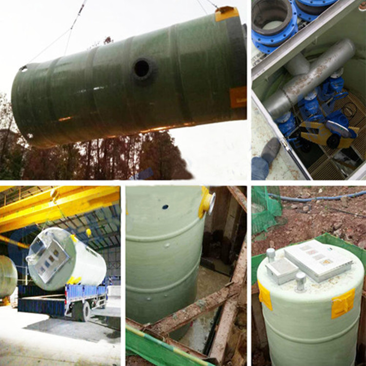 一体化预制污水提升泵站型号 格兰富污水提升泵站