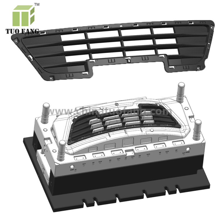 汽配外饰件模具汽车中网模具