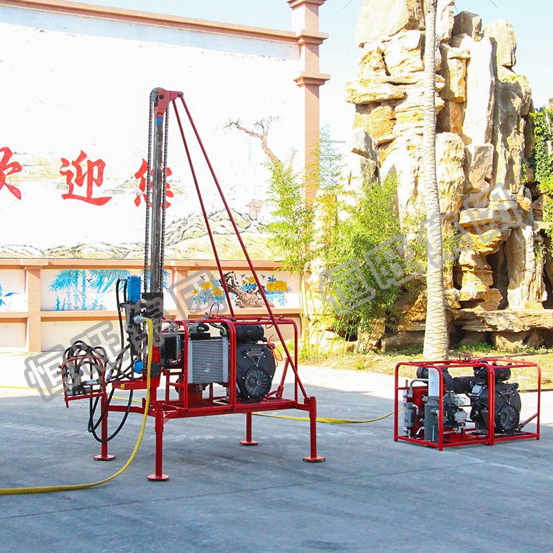 30米气动勘探钻机 小型轻便钻机 山地钻机厂家