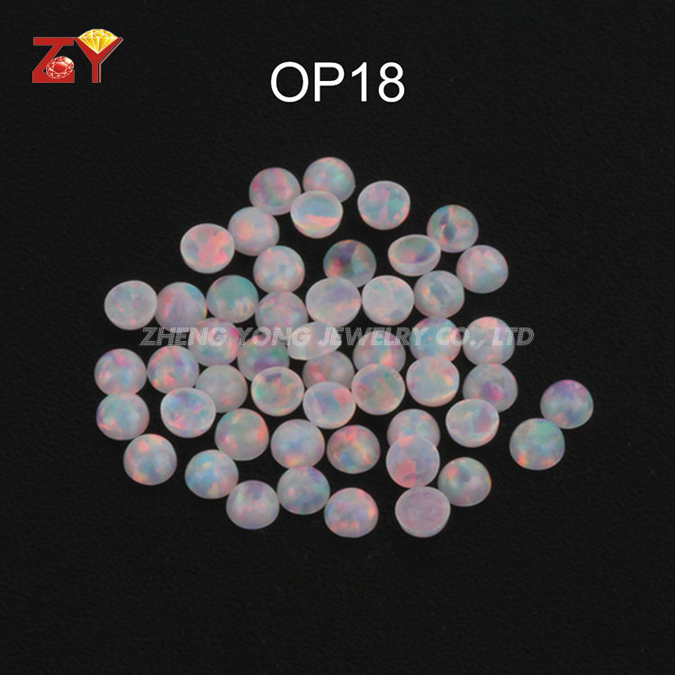 人造澳宝Created Opal宝石 合成澳宝平素 热卖OP18色饰品配石欧泊石