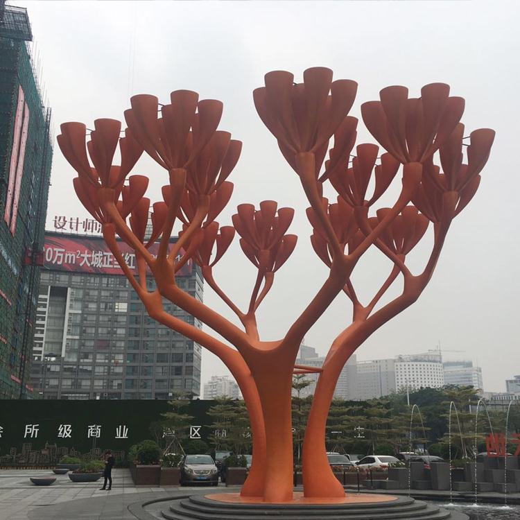 阳江烤漆不锈钢雕塑 施工经验丰富