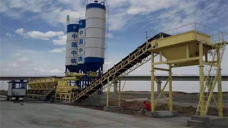 西藏600吨稳定土搅拌设备 矿山充填站