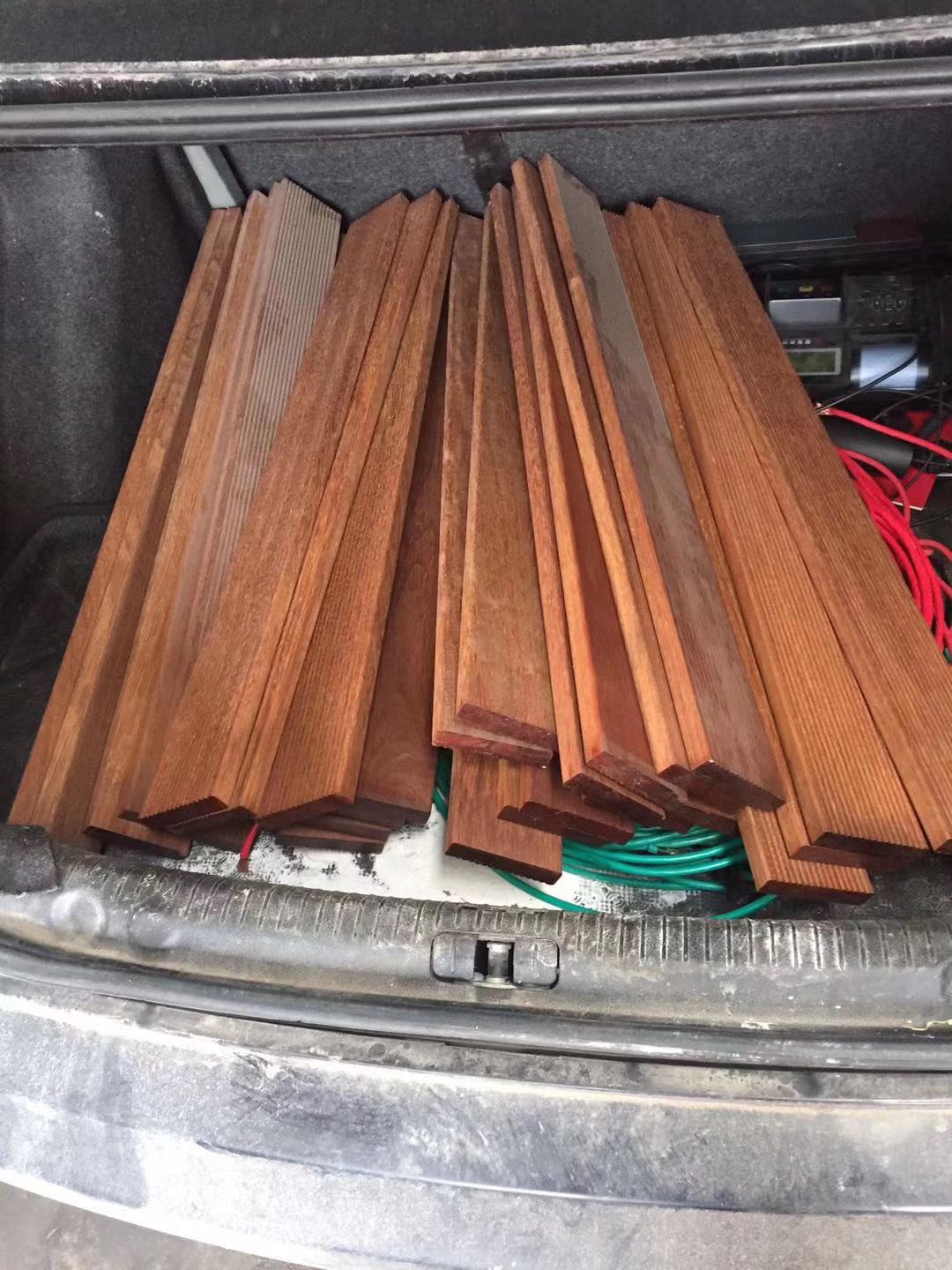 河北厂家批发 深度碳化木防腐木 碳化木板材 地板 深度碳化木