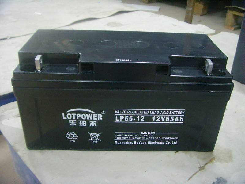 乐铂尔蓄电池LP65-12铅酸免维护12V65AH报价