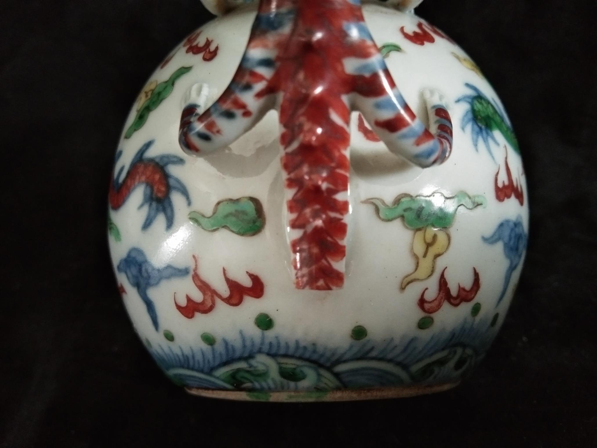 合肥茶壶龙把无痕修复流程 古董陶瓷修复