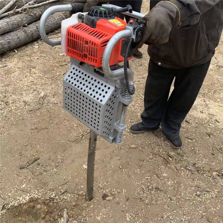 便携式起树机 大马力锯型挖树机 轻便耐用的链条挖树机
