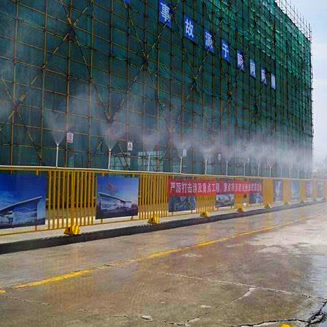 贵州工地工厂喷淋系统围挡喷淋塔吊喷淋除尘环保免费安装