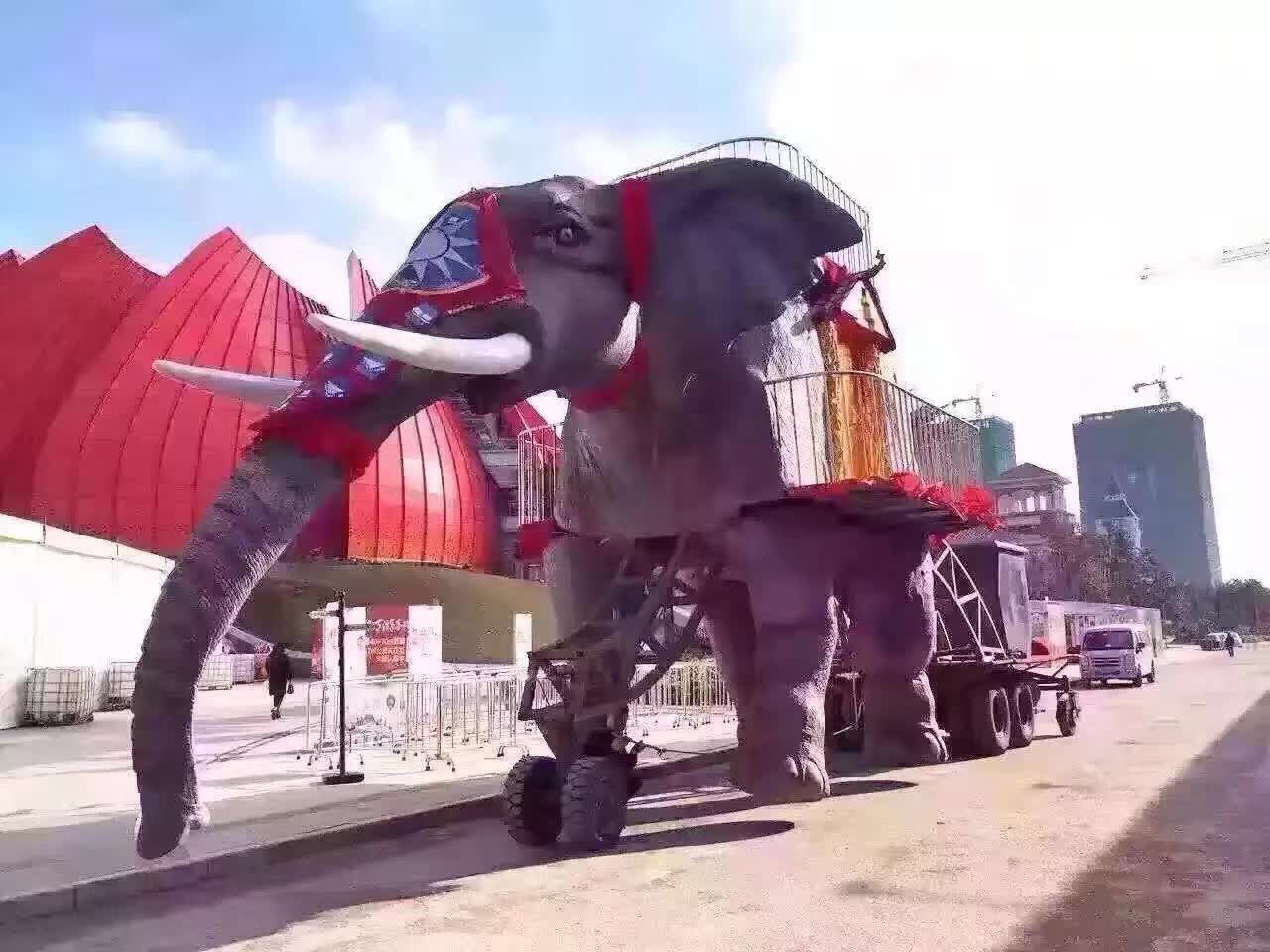 机械大象出租价格大型巡游机械大象租赁厂家