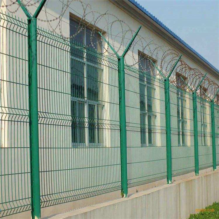 南宁监狱钢网墙定制 监狱网围栏